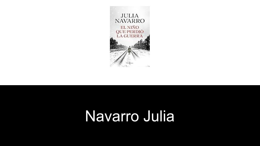 livres de Navarro Julia