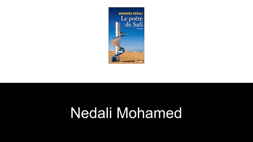 livres de Nedali Mohamed