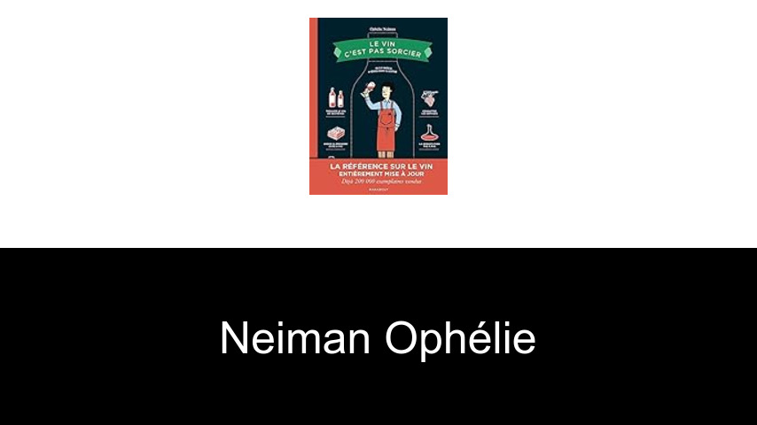 livres de Neiman Ophélie