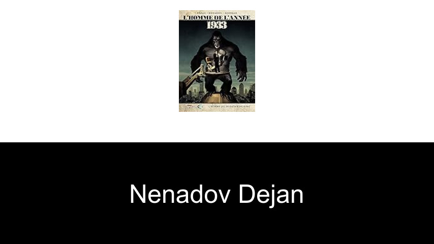 livres de Nenadov Dejan
