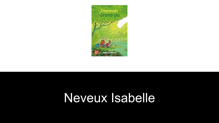 livres de Neveux Isabelle