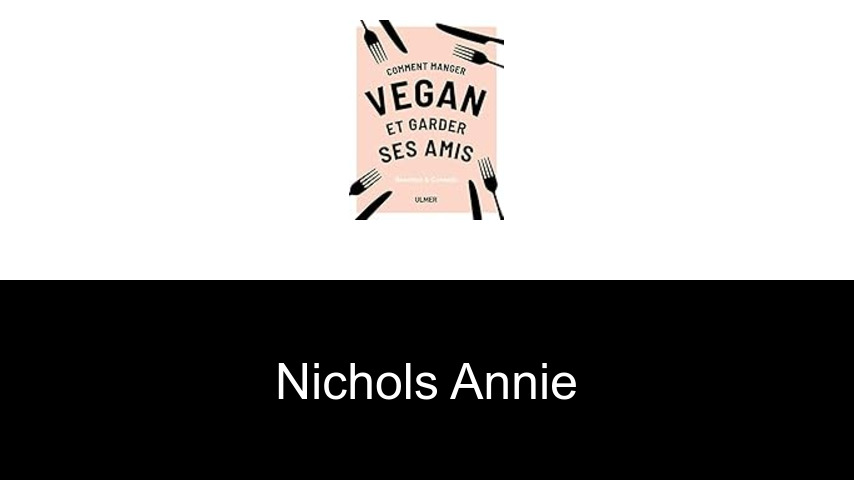 livres de Nichols Annie