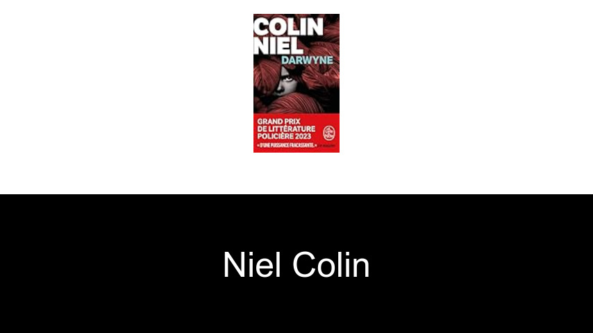 livres de Niel Colin