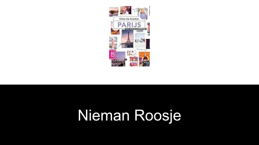 livres de Nieman Roosje