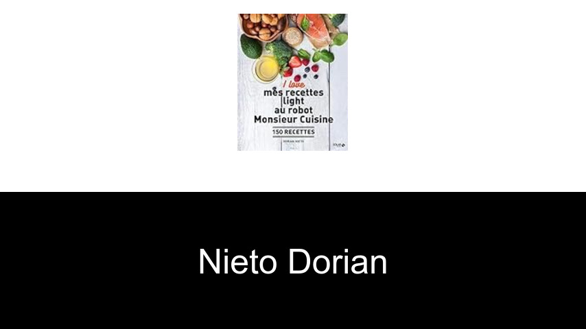 livres de Nieto Dorian