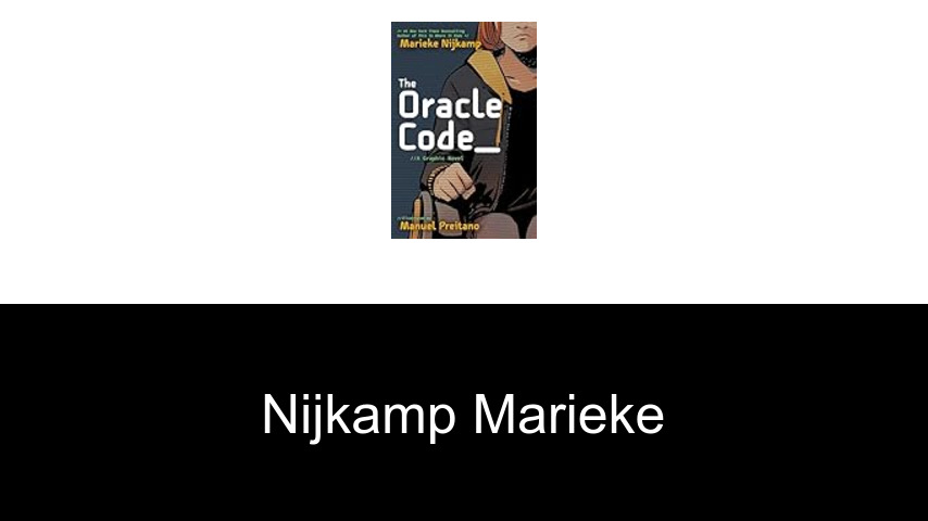 livres de Nijkamp Marieke