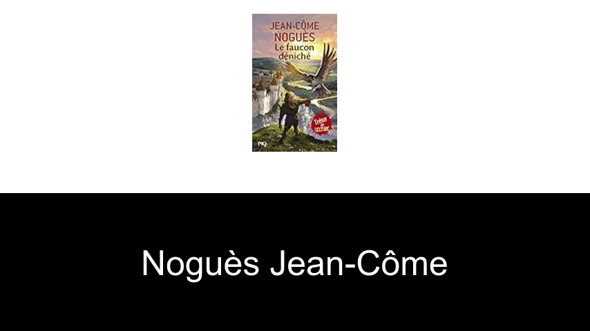 livres de Noguès Jean-Côme