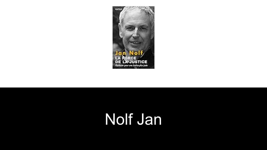 livres de Nolf Jan