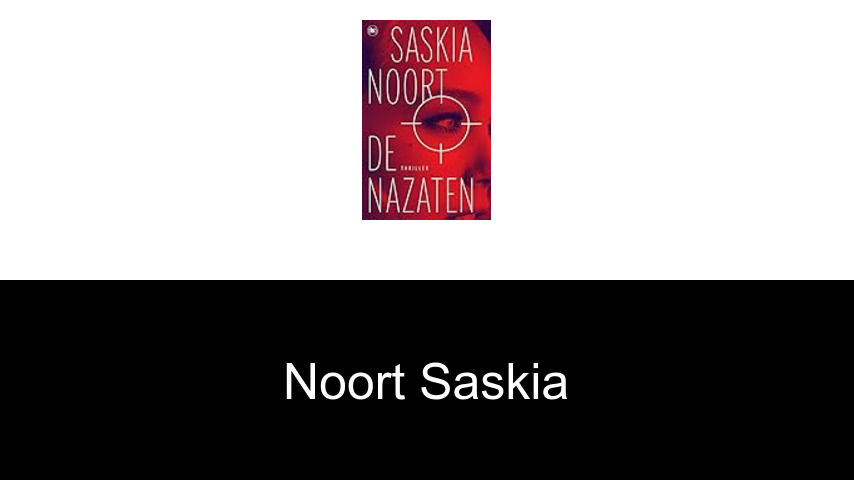 livres de Noort Saskia