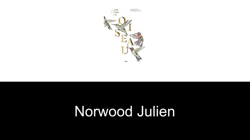 livres de Norwood Julien