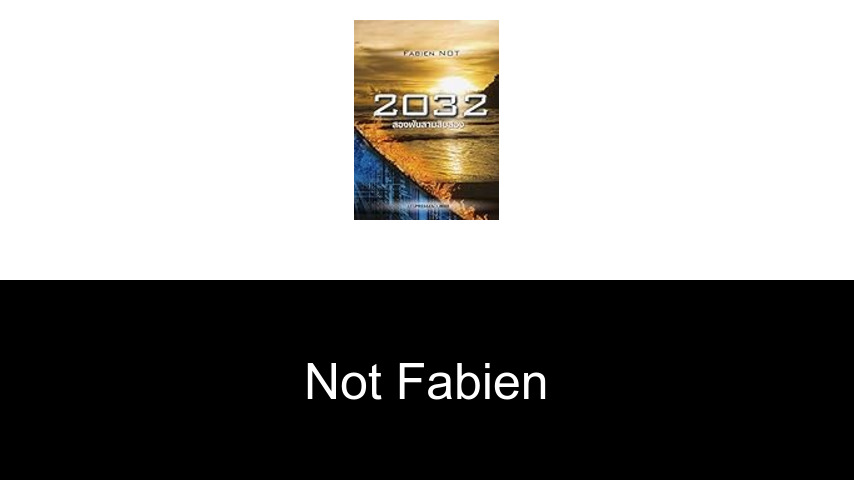 livres de Not Fabien