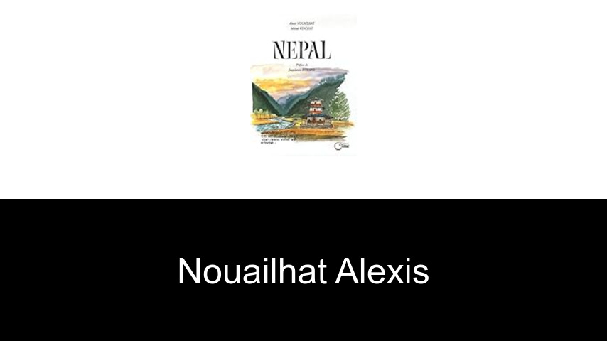 livres de Nouailhat Alexis