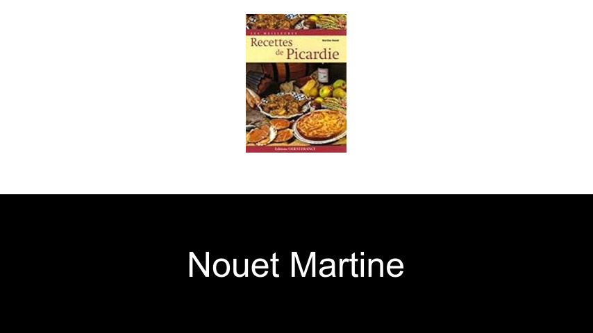 livres de Nouet Martine