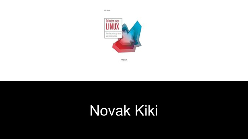 livres de Novak Kiki
