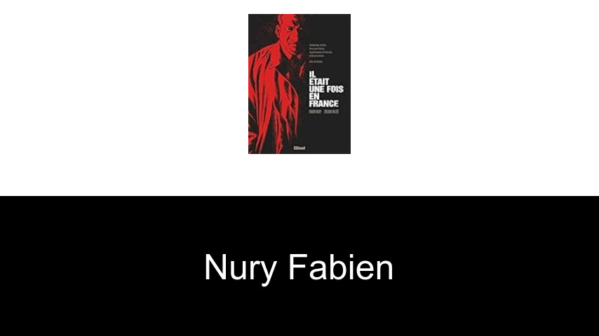 livres de Nury Fabien