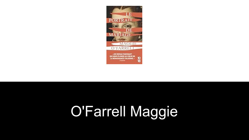 livres de O'Farrell Maggie