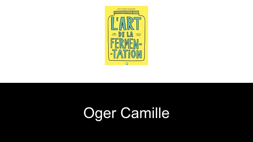 livres de Oger Camille