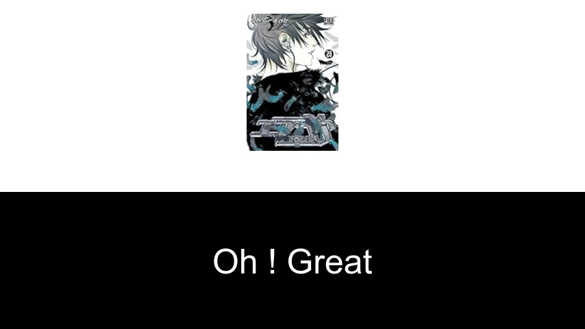 livres de Oh ! Great