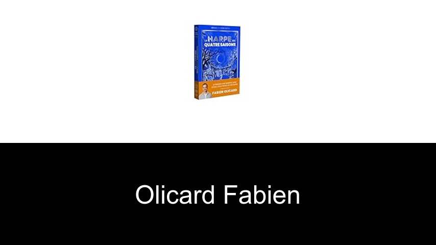 livres de Olicard Fabien