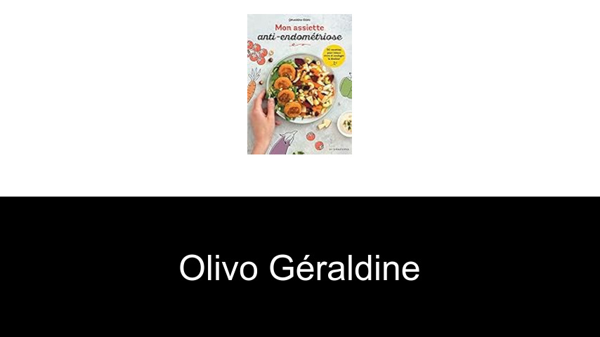 livres de Olivo Géraldine