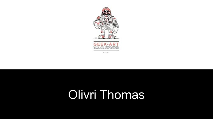 livres de Olivri Thomas