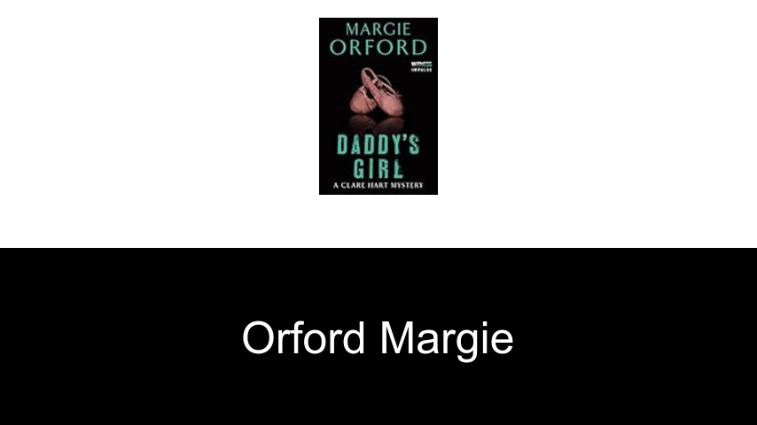 livres de Orford Margie