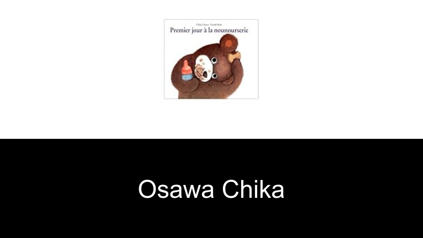 livres de Osawa Chika