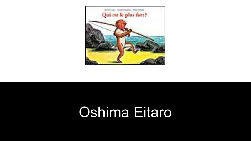 livres de Oshima Eitaro