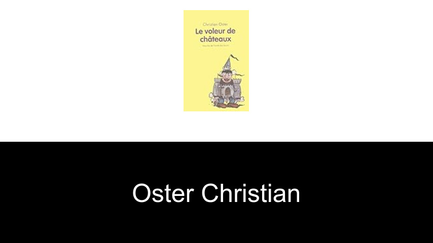 livres de Oster Christian