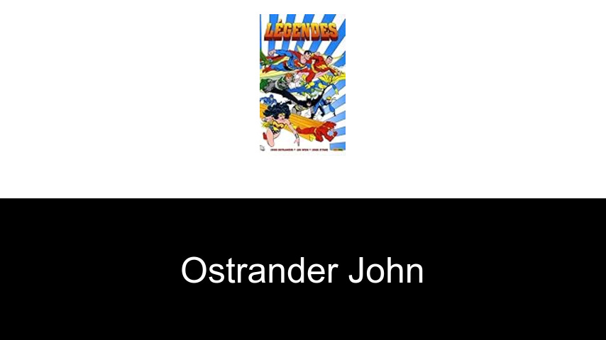 livres de Ostrander John