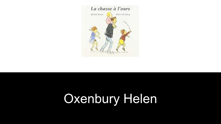 livres de Oxenbury Helen