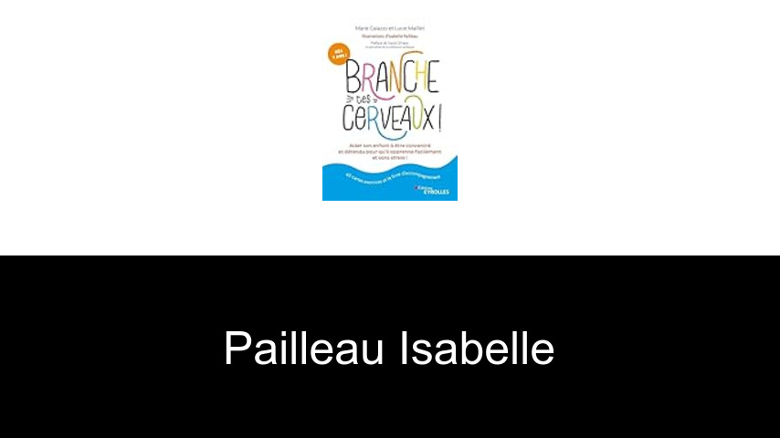 livres de Pailleau Isabelle