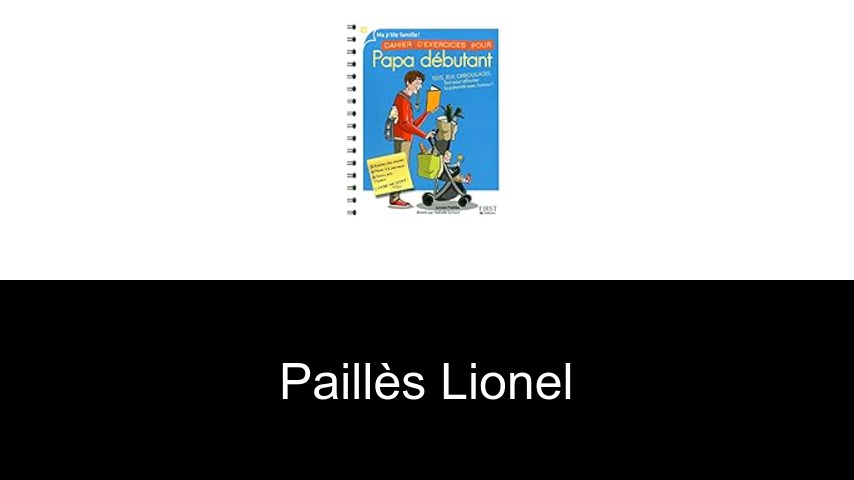 livres de Paillès Lionel