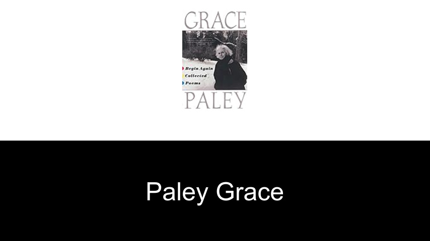 livres de Paley Grace