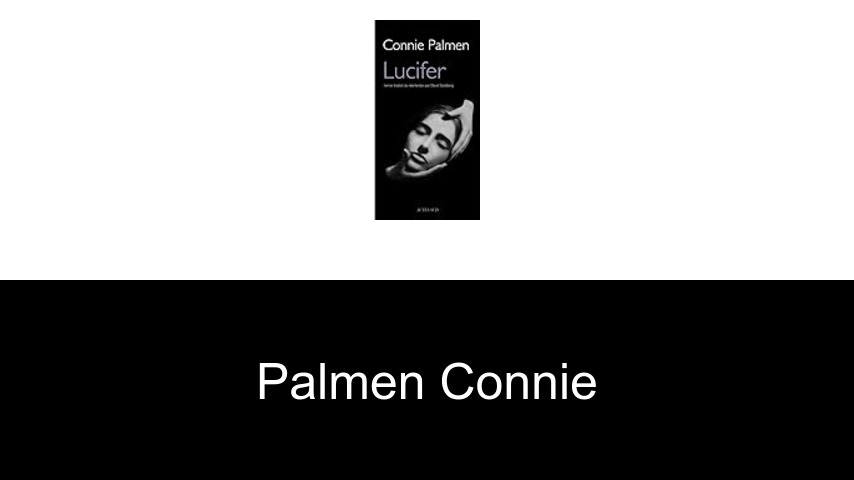 livres de Palmen Connie