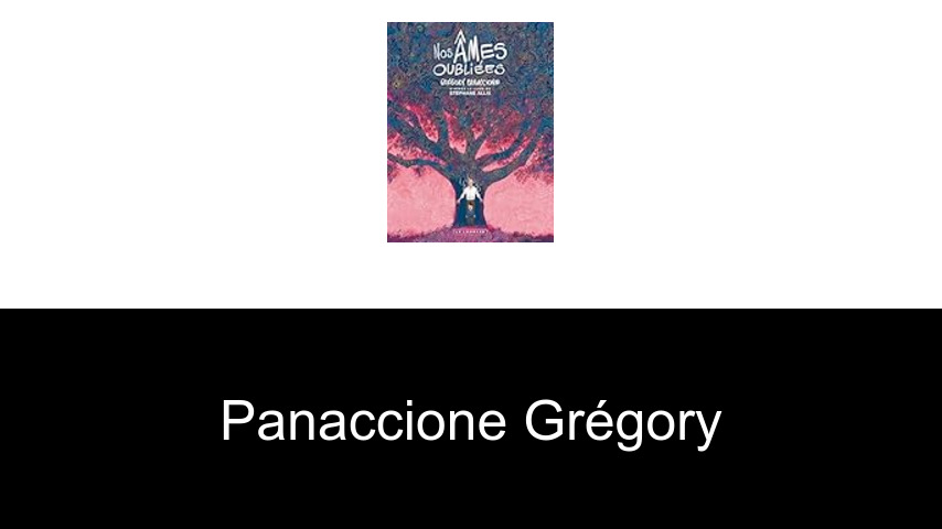 livres de Panaccione Grégory