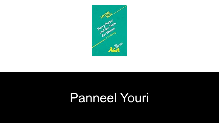 livres de Panneel Youri