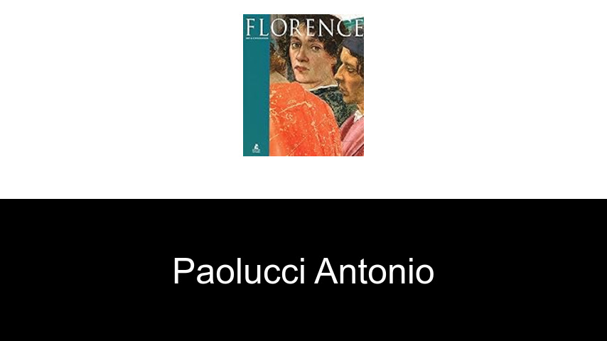 livres de Paolucci Antonio