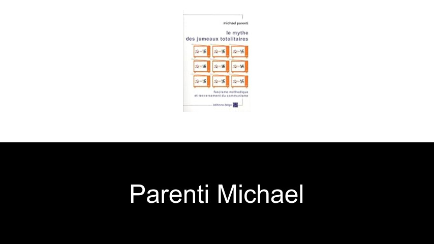 livres de Parenti Michael