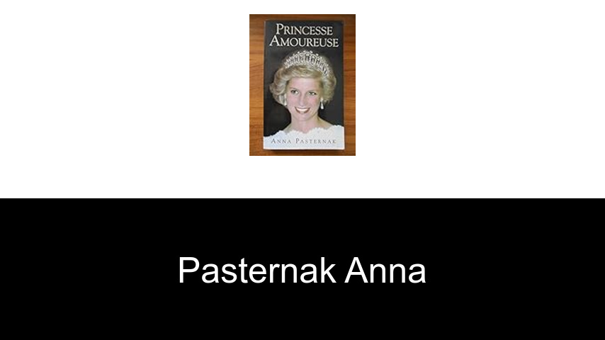 livres de Pasternak Anna