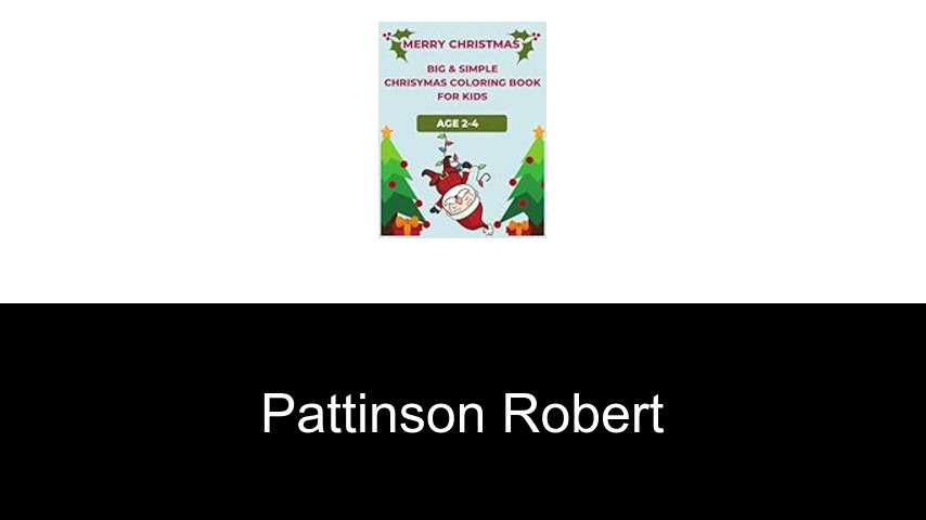 livres de Pattinson Robert