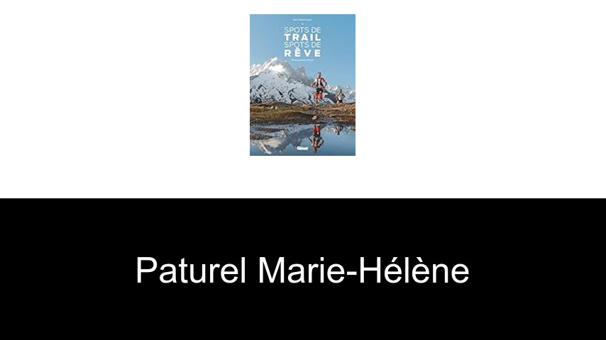 livres de Paturel Marie-Hélène