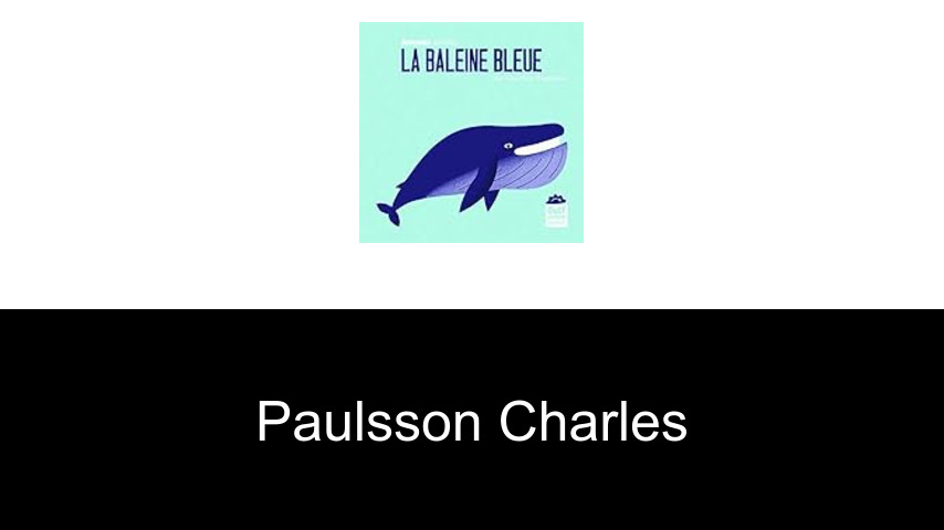 livres de Paulsson Charles