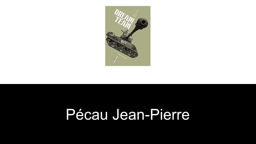 livres de Pécau Jean-Pierre
