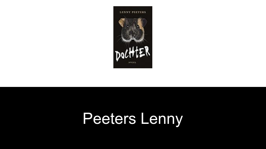 livres de Peeters Lenny