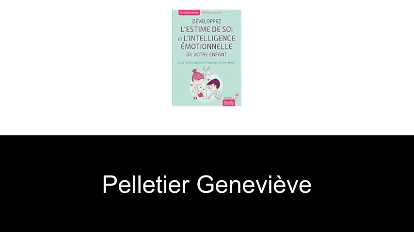 livres de Pelletier Geneviève