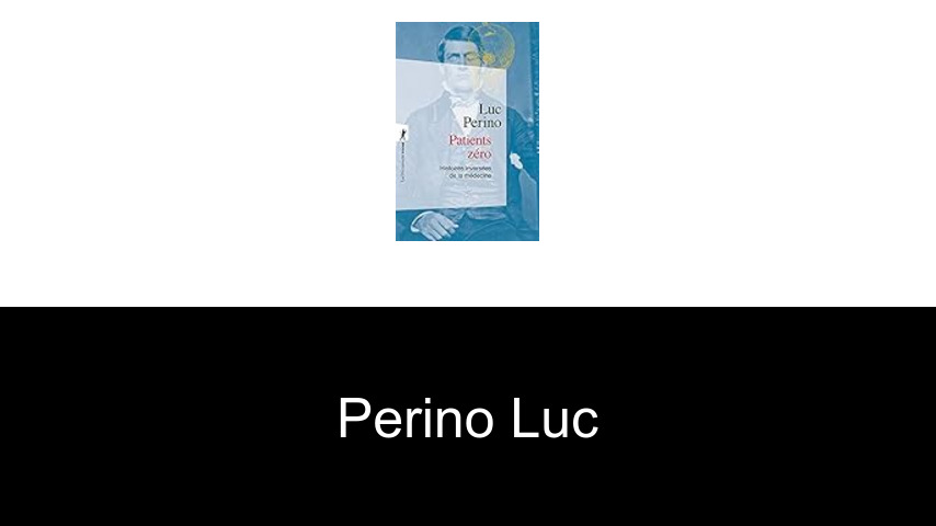 livres de Perino Luc