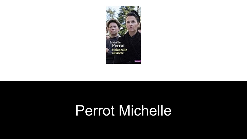 livres de Perrot Michelle