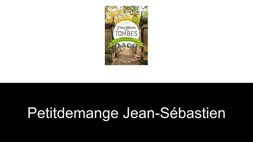 livres de Petitdemange Jean-Sébastien