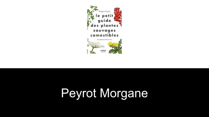 livres de Peyrot Morgane